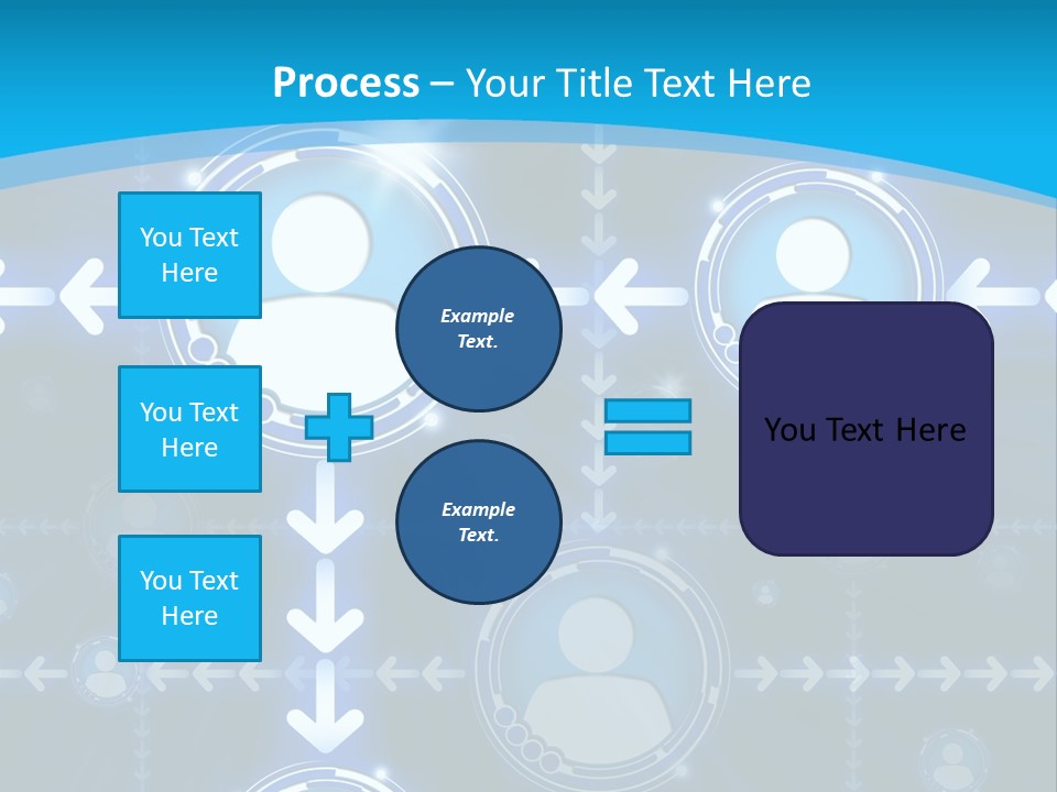 Graphics Communications Connection PowerPoint Template