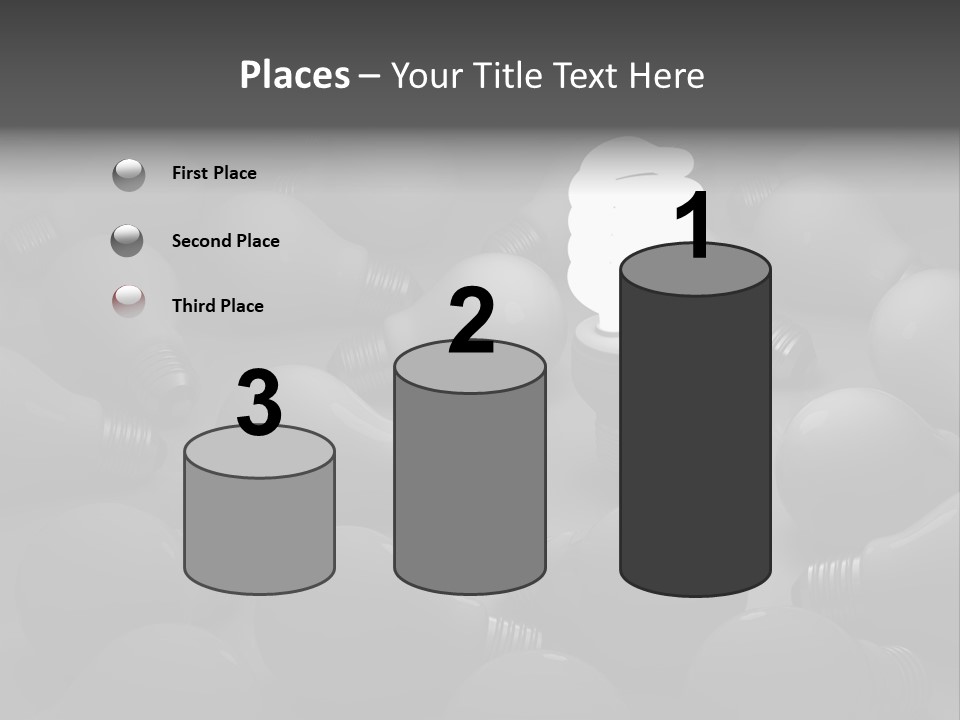 Concepts Unlit Electricity PowerPoint Template