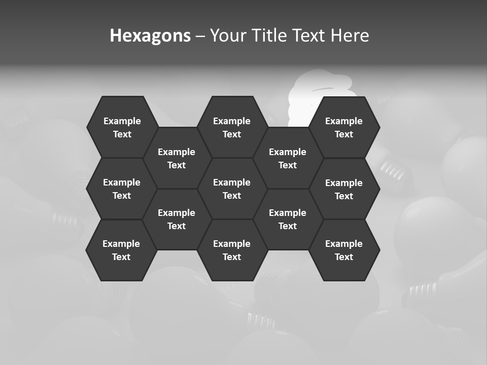 Concepts Unlit Electricity PowerPoint Template