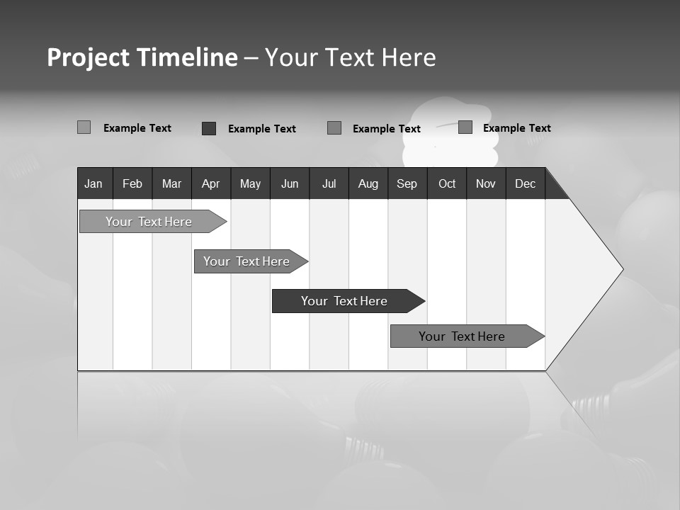 Concepts Unlit Electricity PowerPoint Template