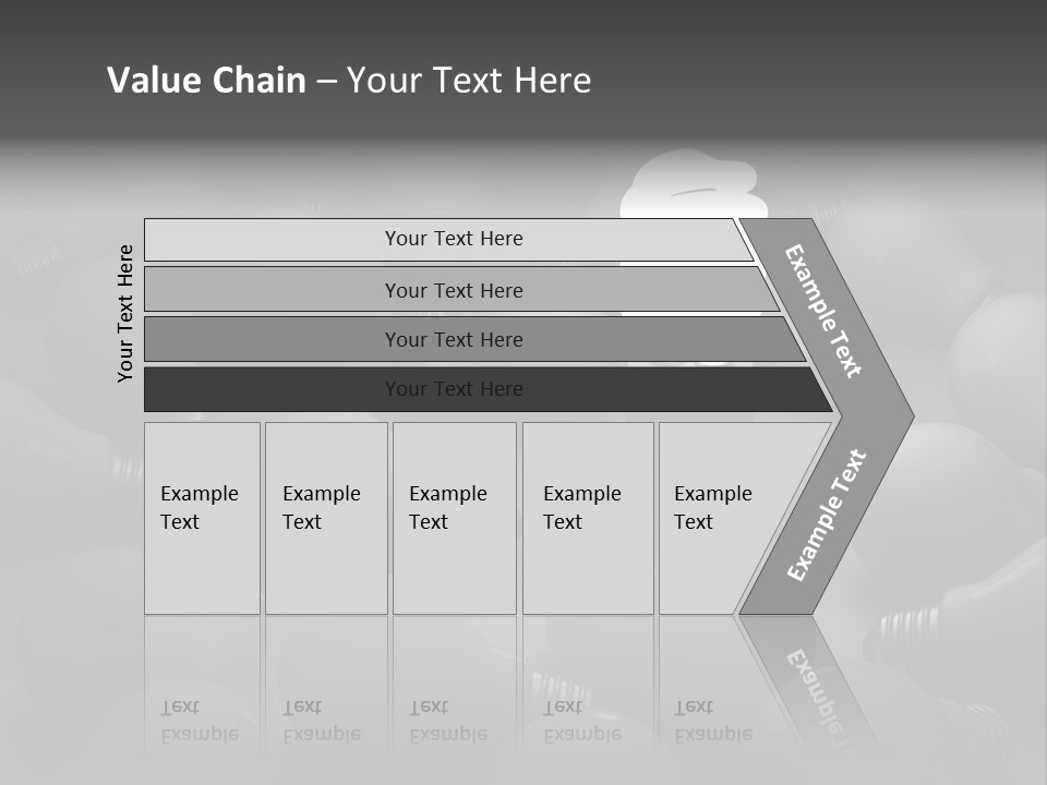 Concepts Unlit Electricity PowerPoint Template