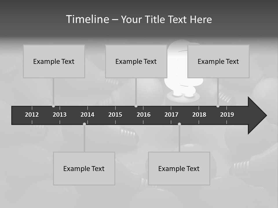 Concepts Unlit Electricity PowerPoint Template