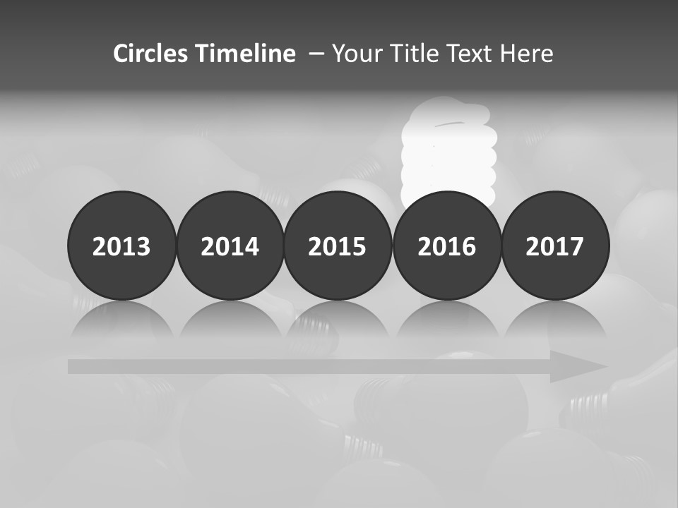 Concepts Unlit Electricity PowerPoint Template