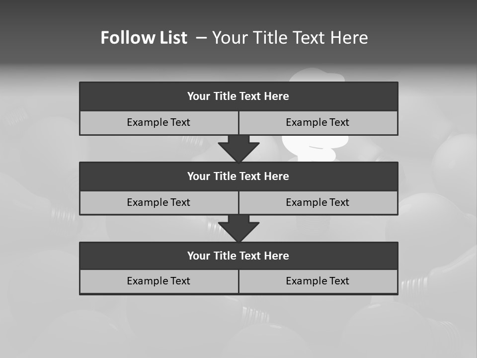 Concepts Unlit Electricity PowerPoint Template