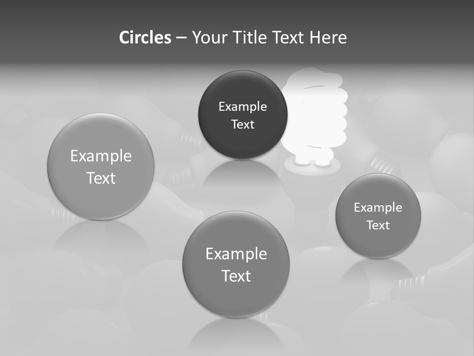 Concepts Unlit Electricity PowerPoint Template