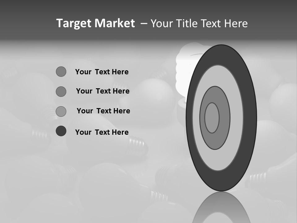 Concepts Unlit Electricity PowerPoint Template