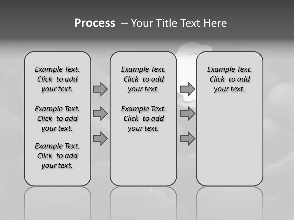 Concepts Unlit Electricity PowerPoint Template