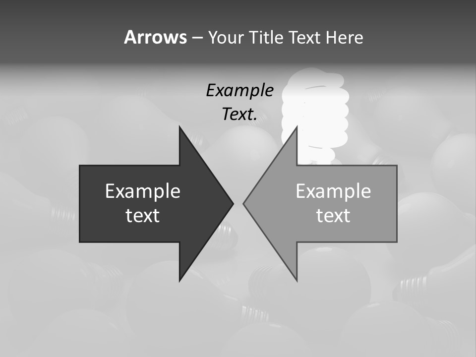Concepts Unlit Electricity PowerPoint Template