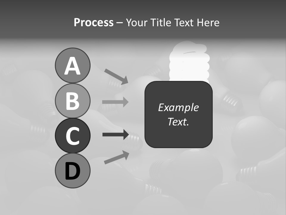 Concepts Unlit Electricity PowerPoint Template
