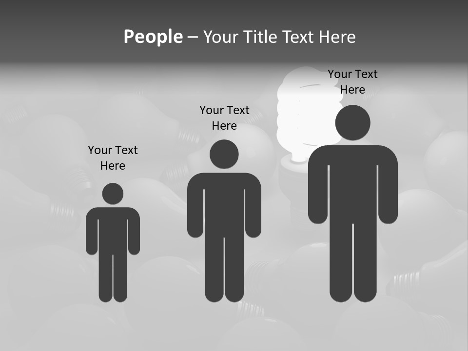 Concepts Unlit Electricity PowerPoint Template