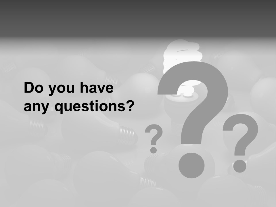 Concepts Unlit Electricity PowerPoint Template