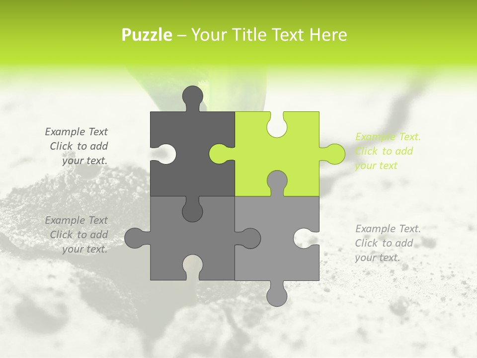 Nobody Root Rise PowerPoint Template