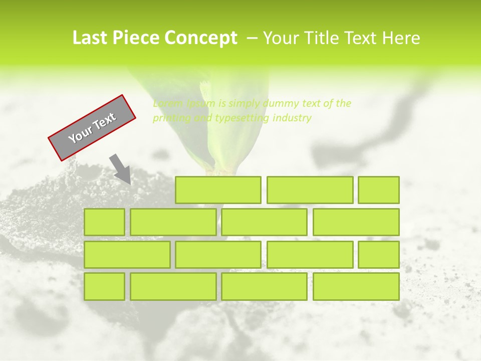 Nobody Root Rise PowerPoint Template