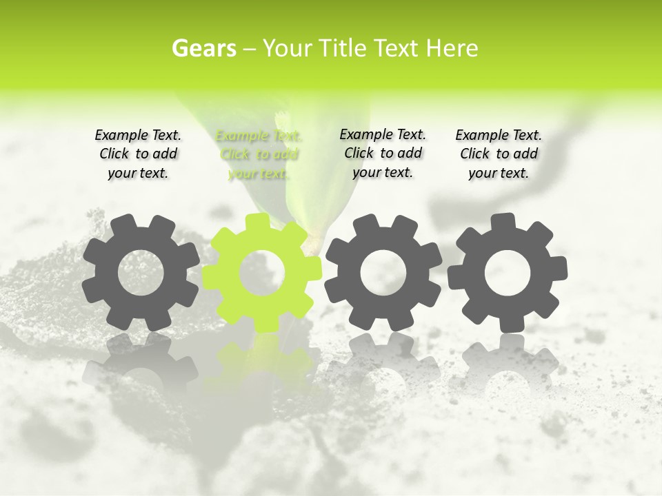 Nobody Root Rise PowerPoint Template