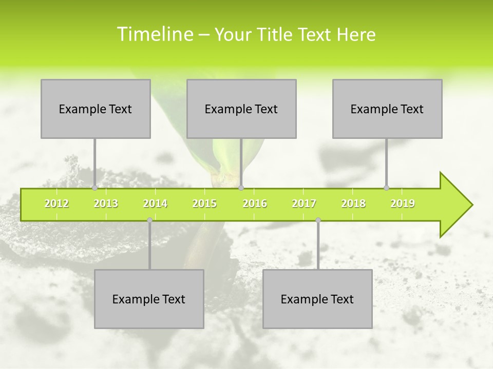 Nobody Root Rise PowerPoint Template