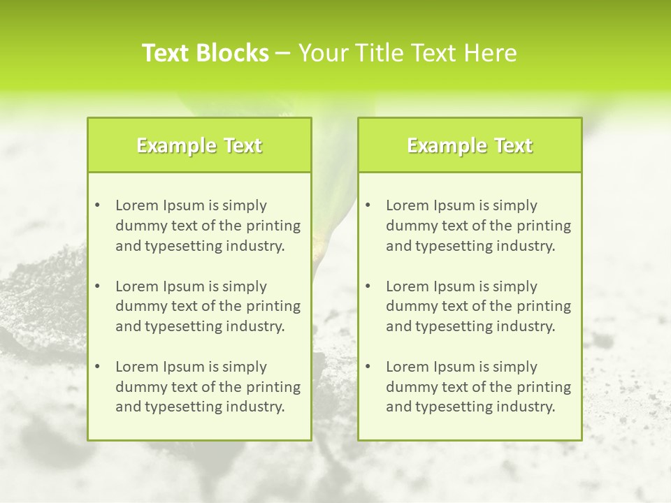 Nobody Root Rise PowerPoint Template