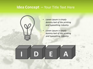 Nobody Root Rise PowerPoint Template