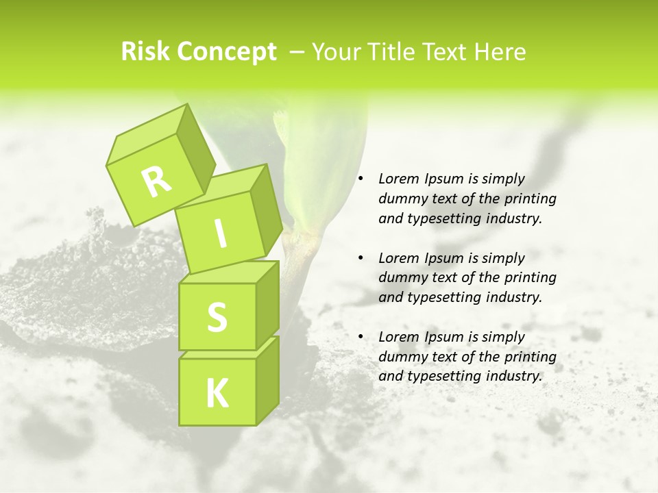Nobody Root Rise PowerPoint Template