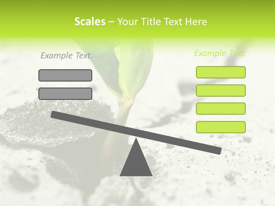 Nobody Root Rise PowerPoint Template