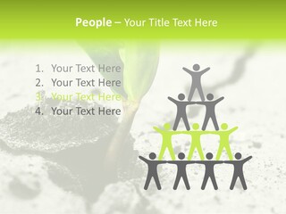 Nobody Root Rise PowerPoint Template
