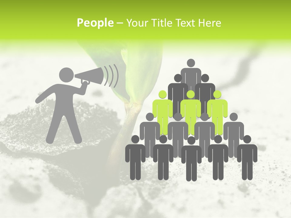 Nobody Root Rise PowerPoint Template