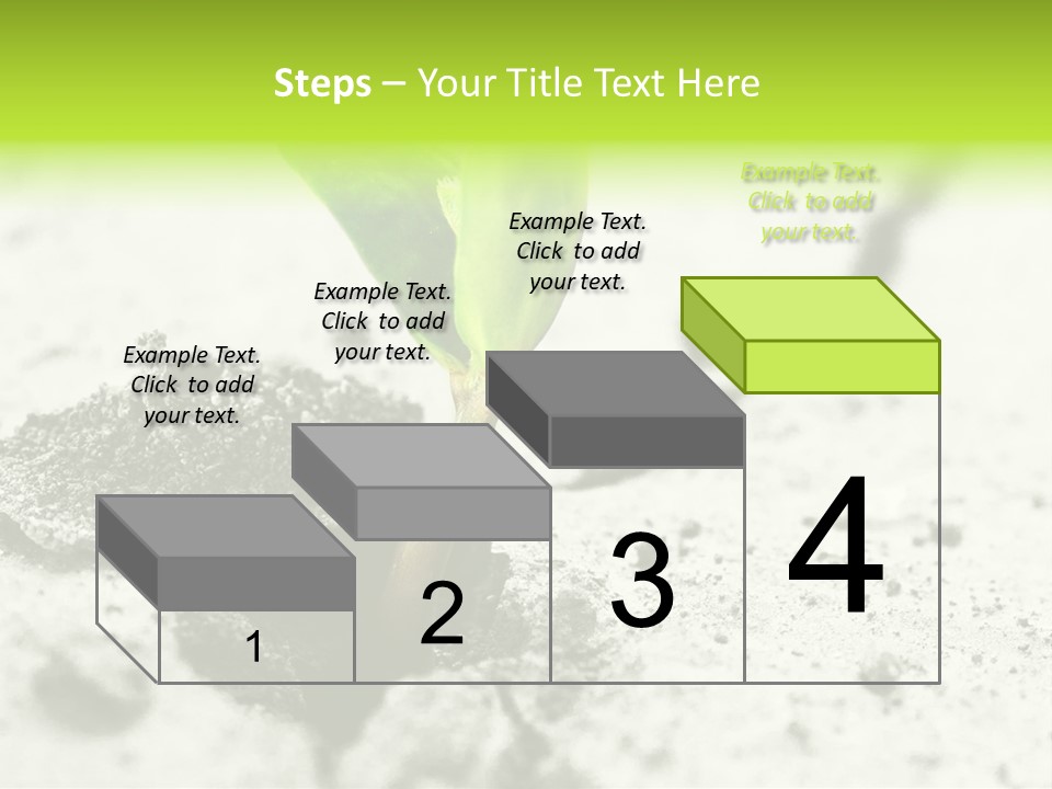 Nobody Root Rise PowerPoint Template