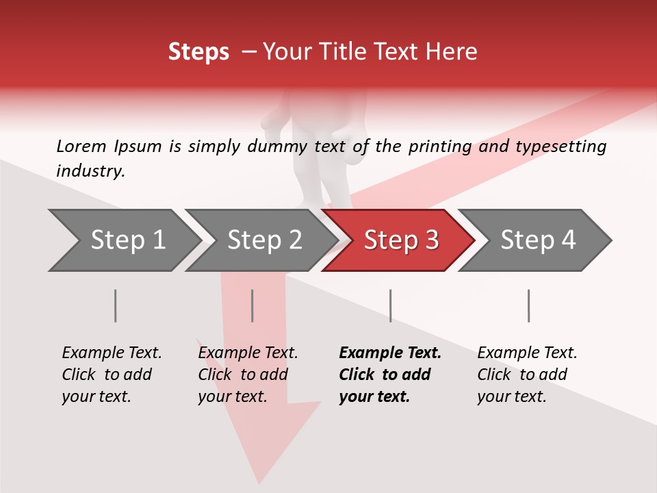 Risk Icon Background PowerPoint Template
