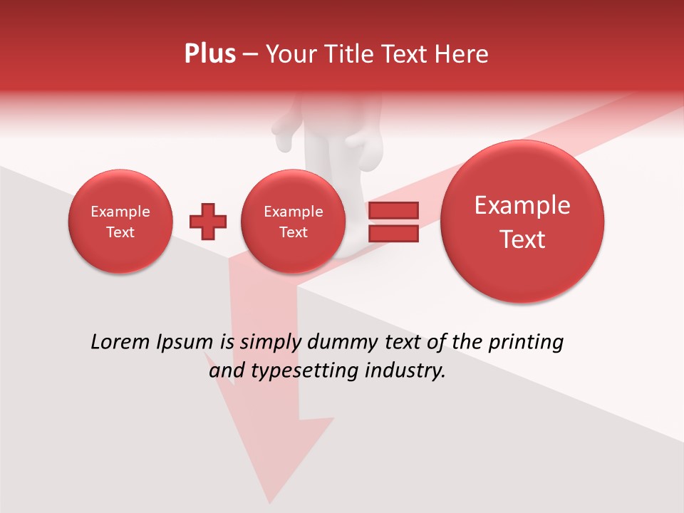 Risk Icon Background PowerPoint Template