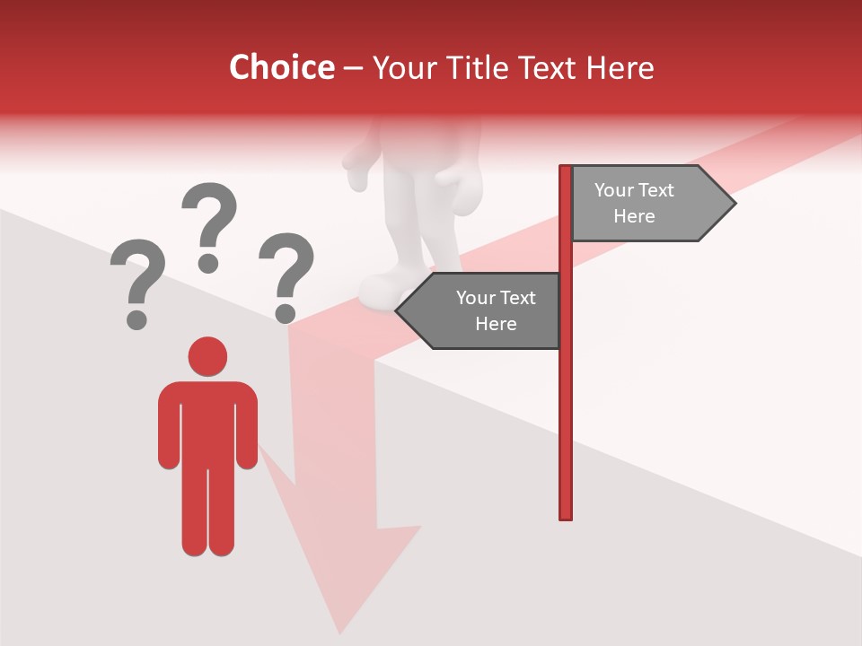 Risk Icon Background PowerPoint Template