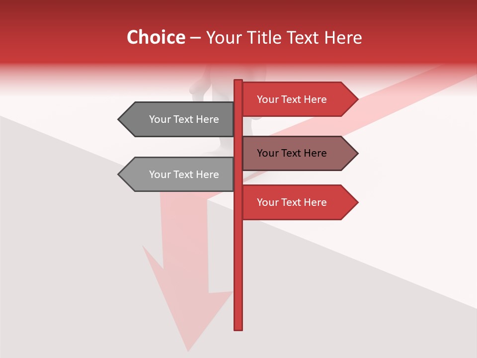 Risk Icon Background PowerPoint Template
