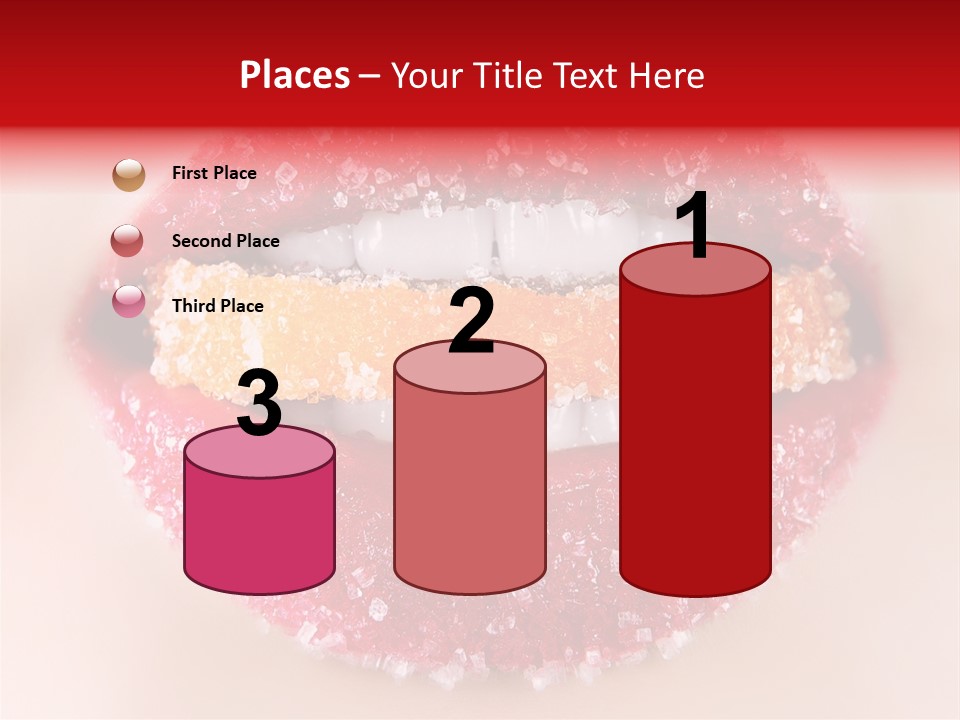 Glamour Food Close PowerPoint Template