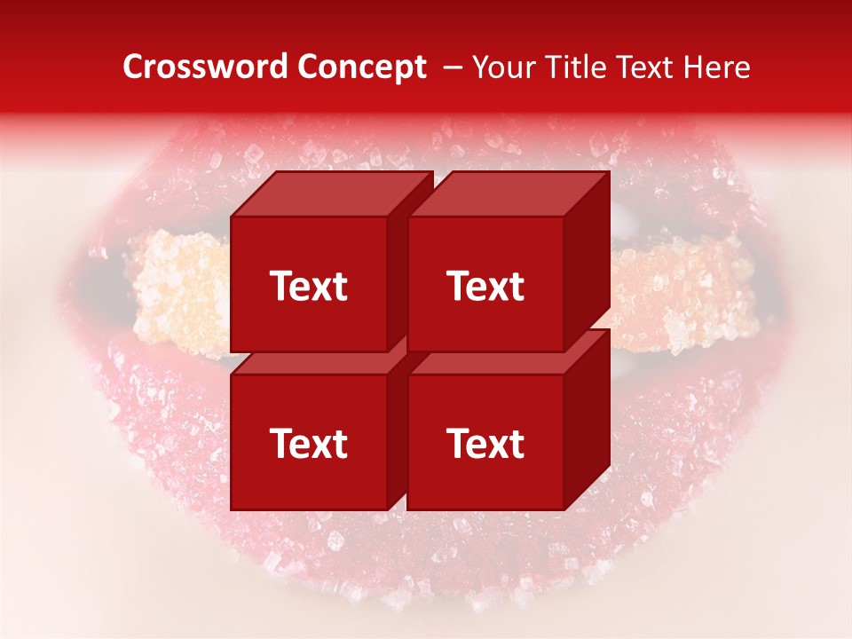 Glamour Food Close PowerPoint Template