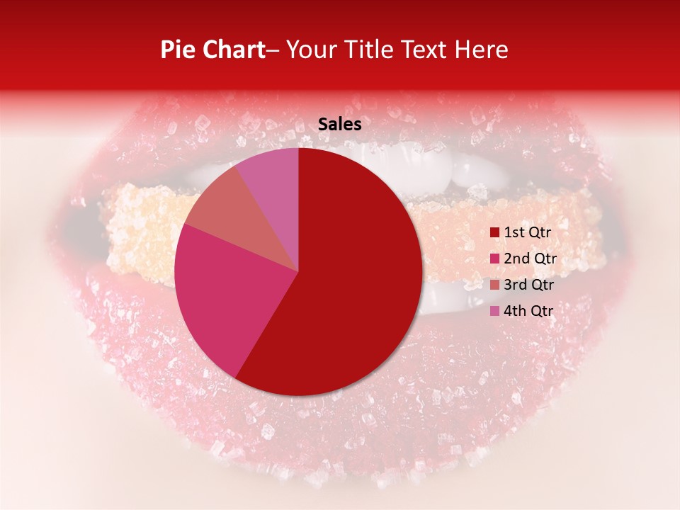Glamour Food Close PowerPoint Template