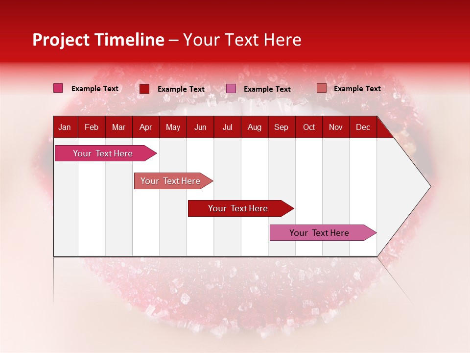 Glamour Food Close PowerPoint Template