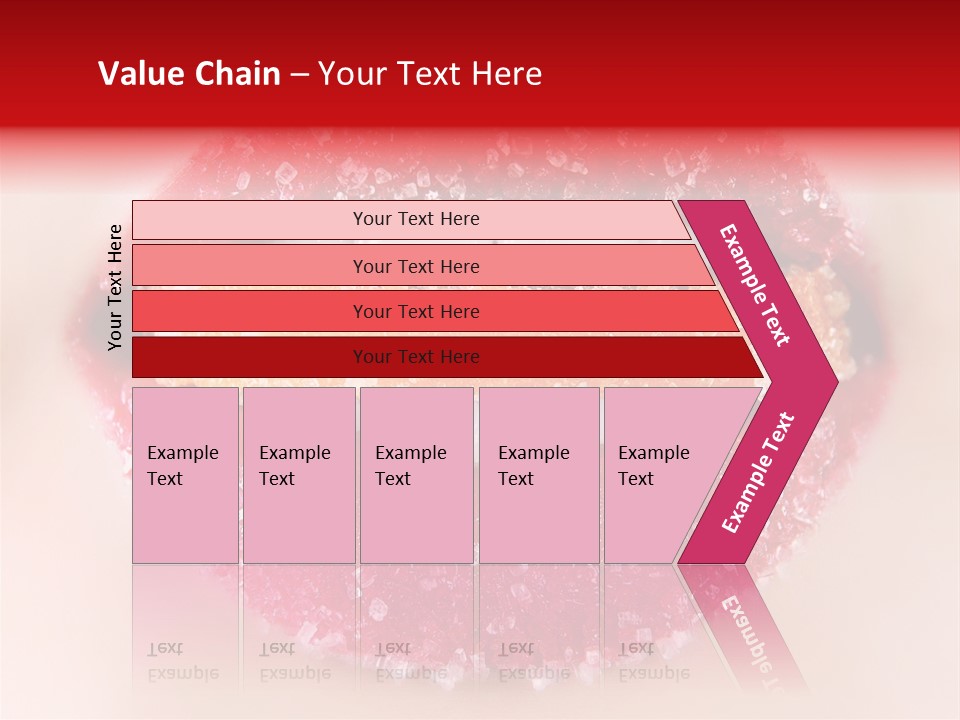 Glamour Food Close PowerPoint Template