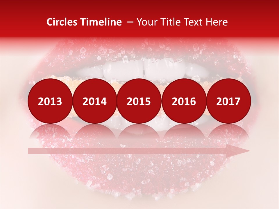 Glamour Food Close PowerPoint Template