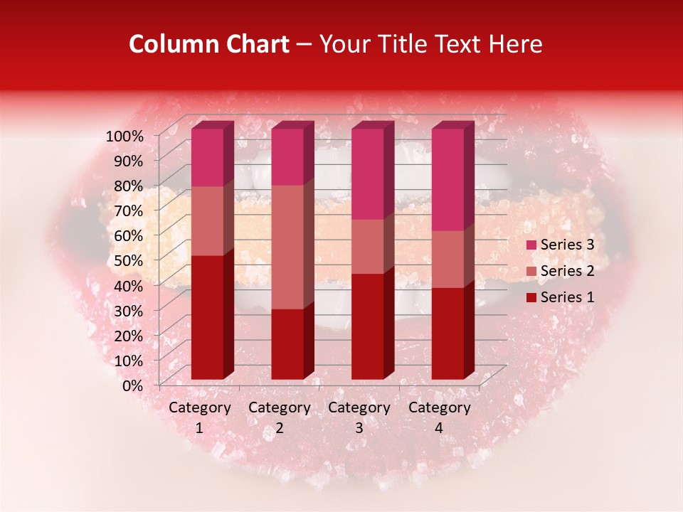 Glamour Food Close PowerPoint Template