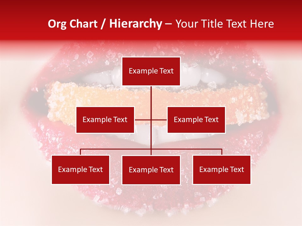 Glamour Food Close PowerPoint Template