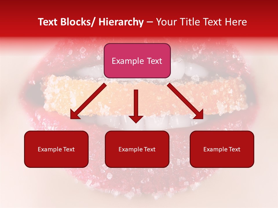 Glamour Food Close PowerPoint Template