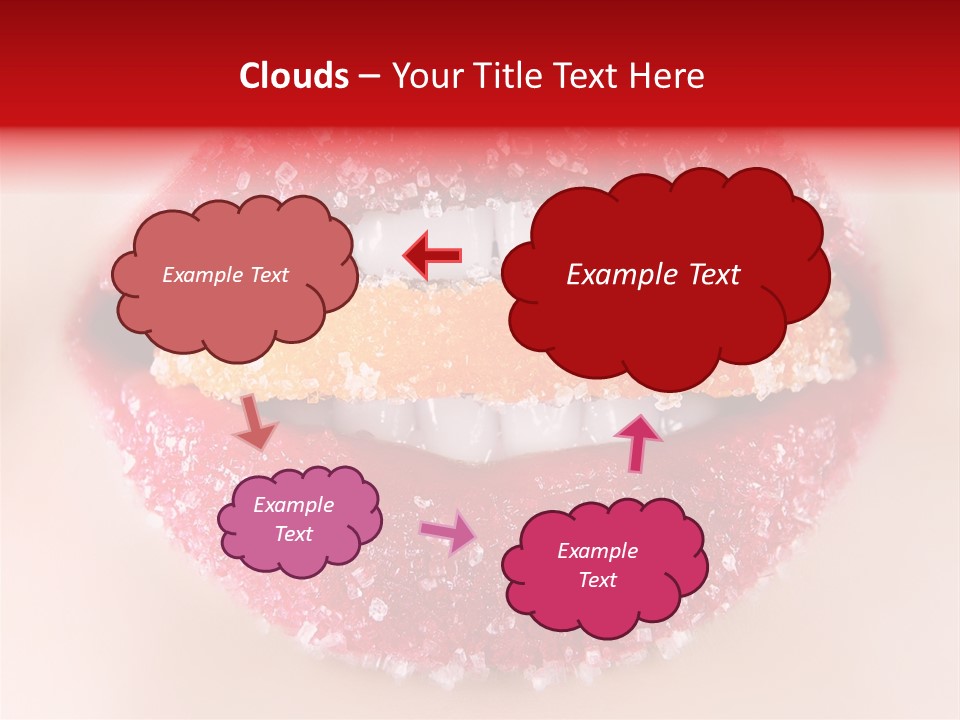 Glamour Food Close PowerPoint Template