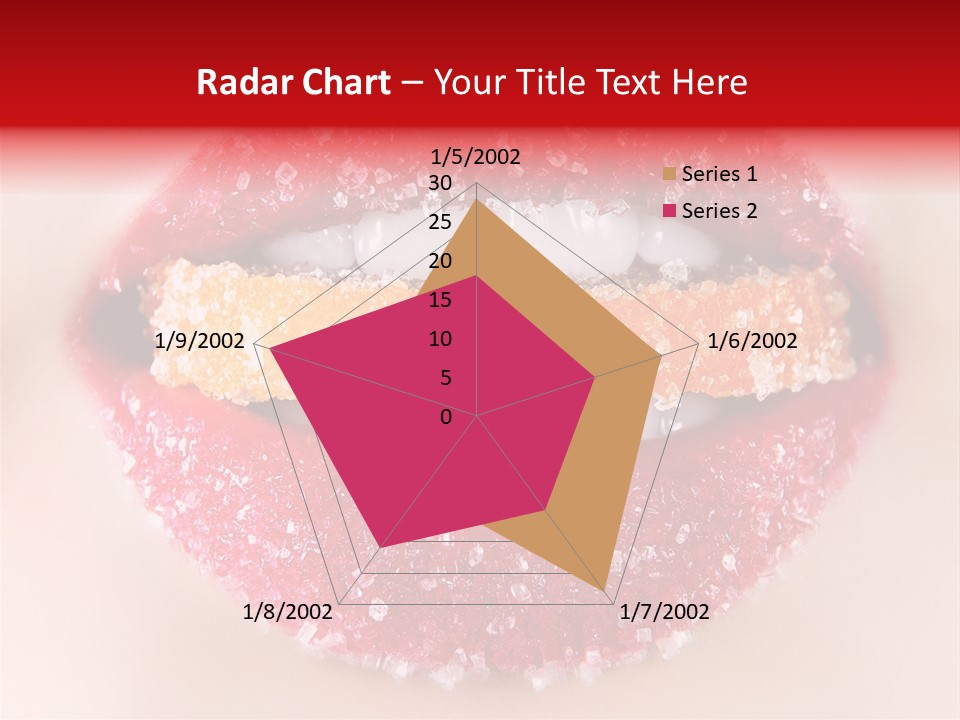 Glamour Food Close PowerPoint Template