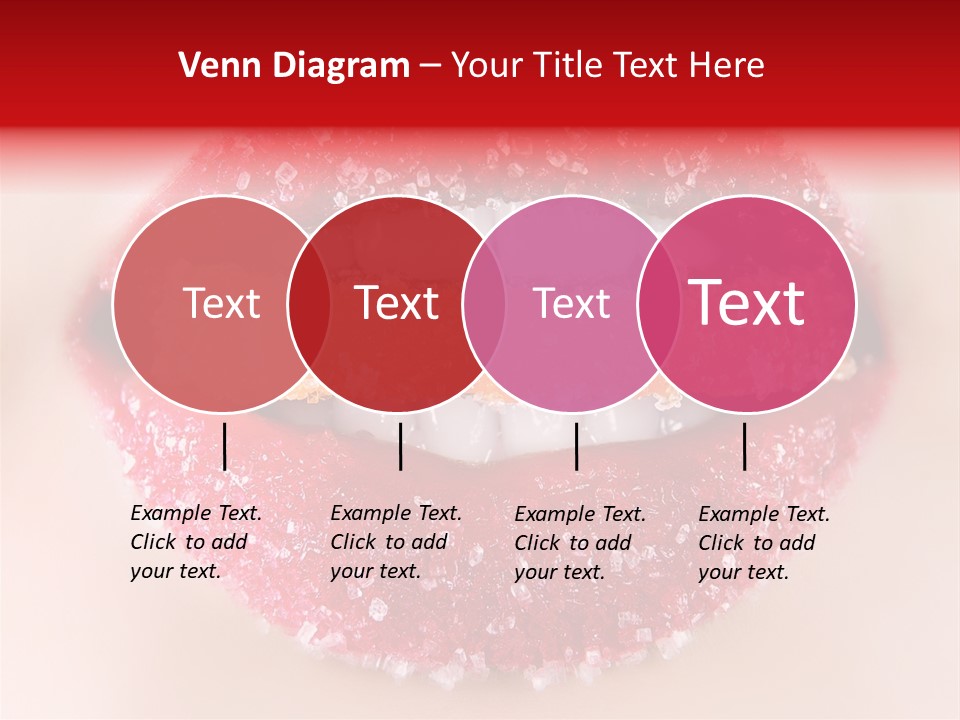 Glamour Food Close PowerPoint Template