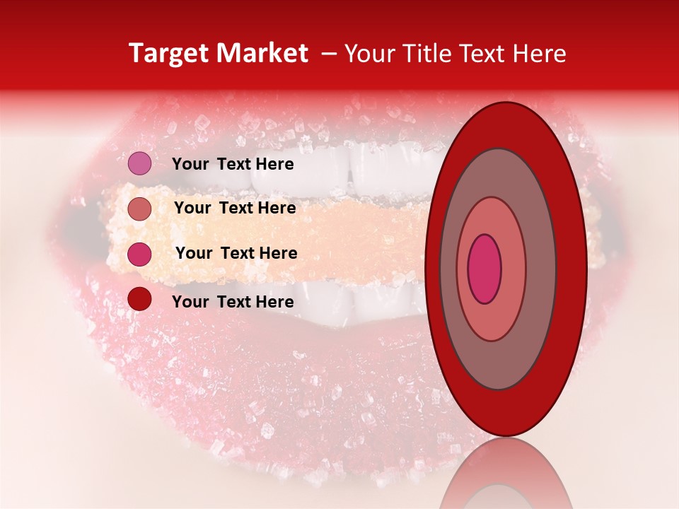 Glamour Food Close PowerPoint Template