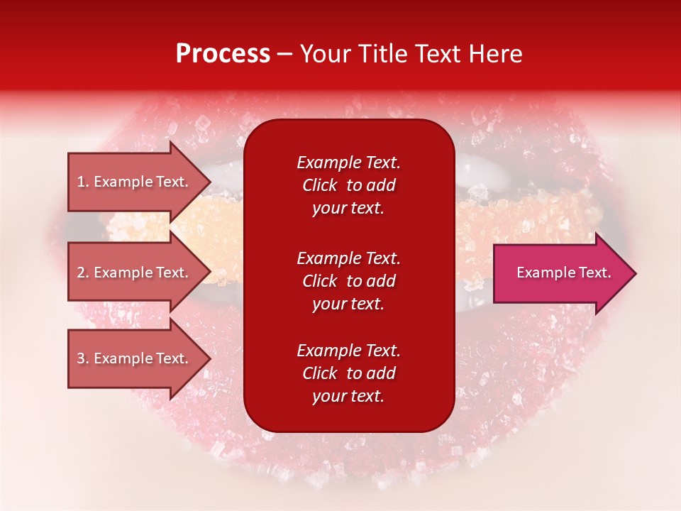 Glamour Food Close PowerPoint Template