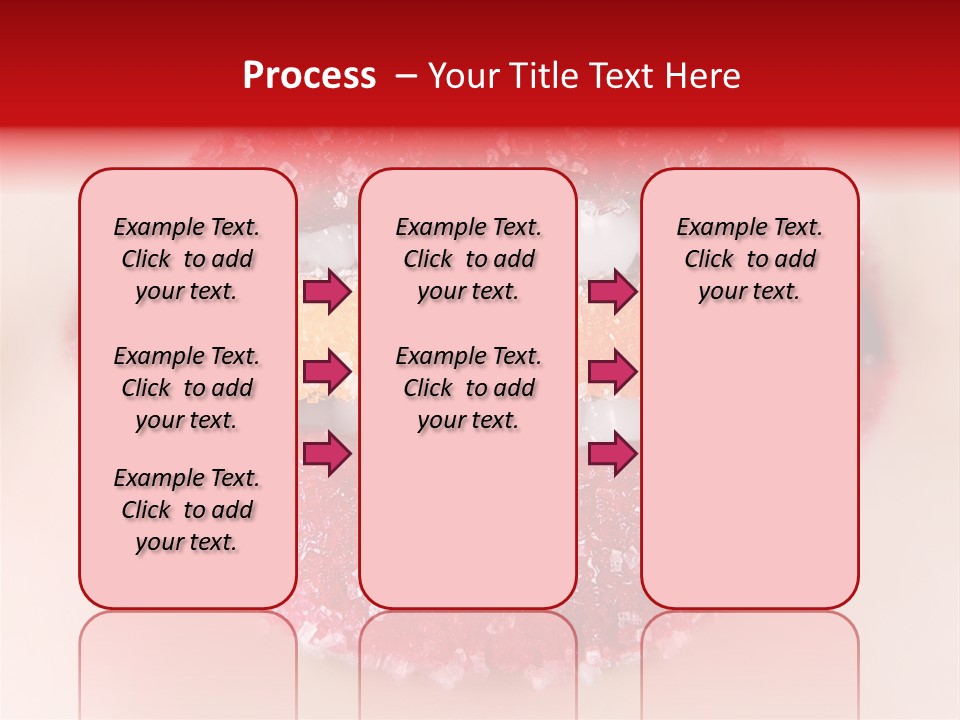 Glamour Food Close PowerPoint Template