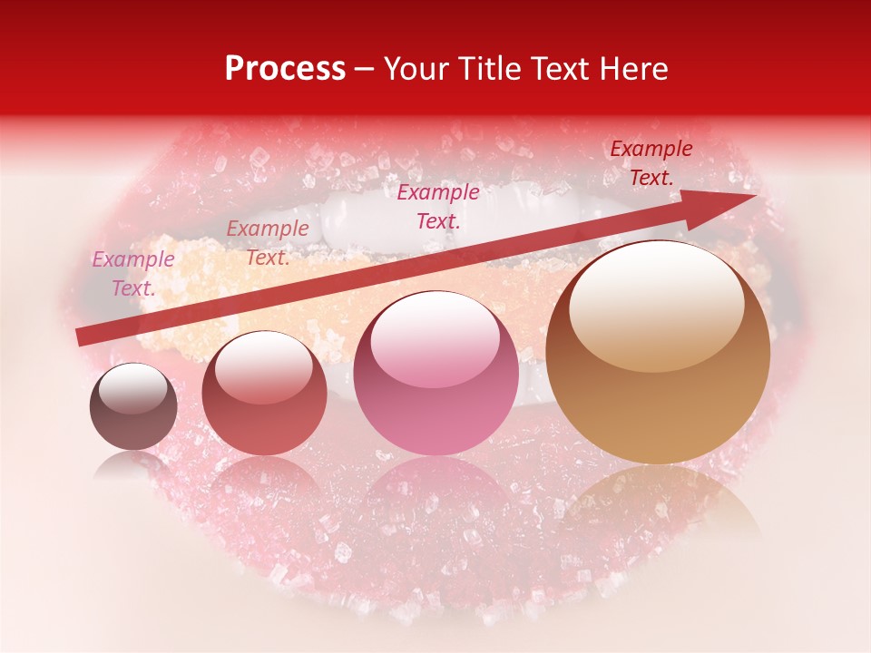 Glamour Food Close PowerPoint Template