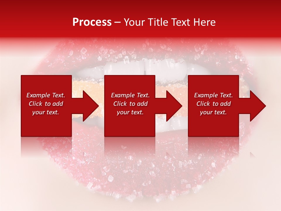 Glamour Food Close PowerPoint Template