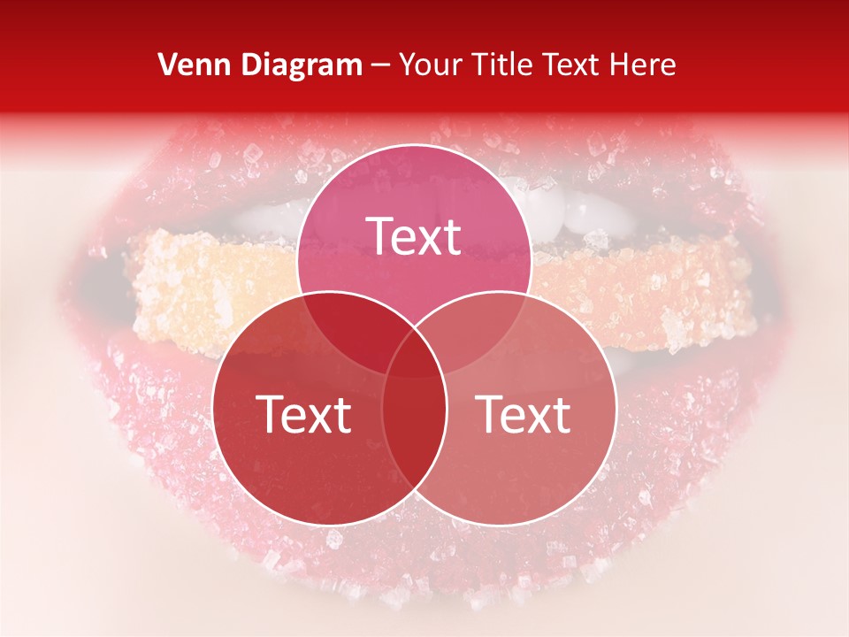 Glamour Food Close PowerPoint Template