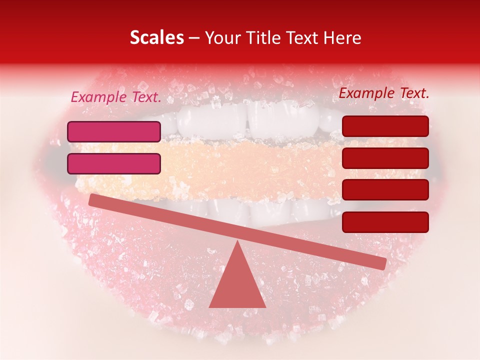 Glamour Food Close PowerPoint Template