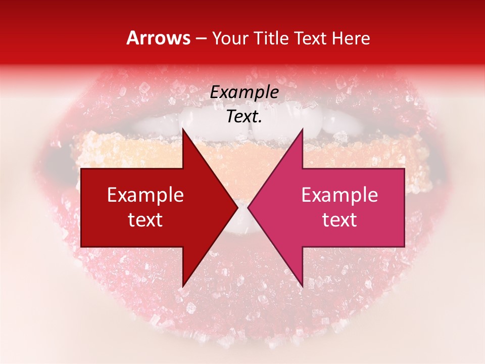 Glamour Food Close PowerPoint Template